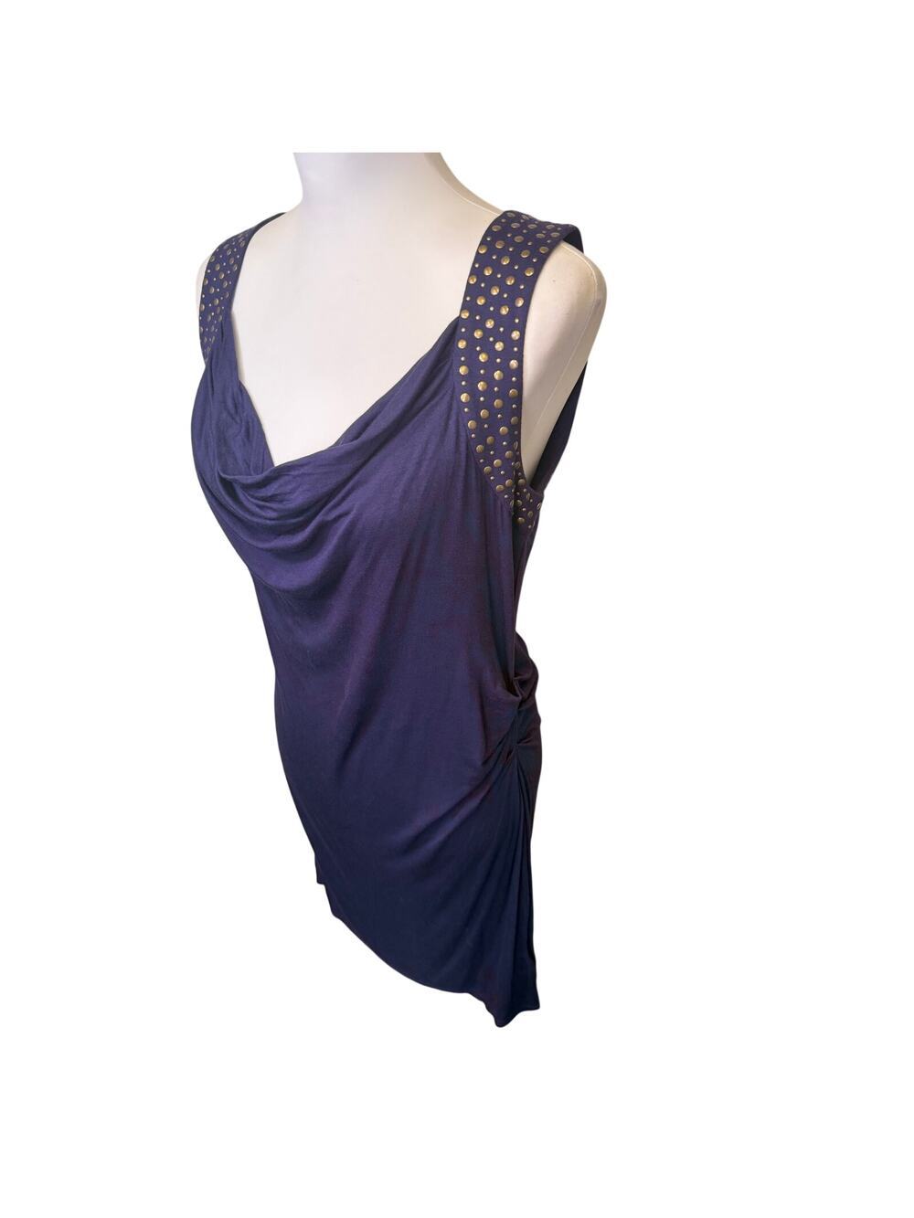Michael kors blue sheath dress womens medium
